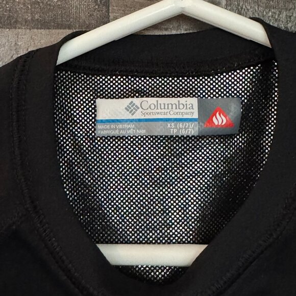 Columbia Boys Winter Baselayer Long Sleeved T Shirt - Size XS (6/7) - Picture 3 of 5